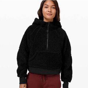 Lululemon Scuba Sherpa Half Zip🖤⭐️